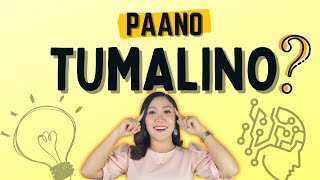 Paano TUMALINO? | 9 Effective Tips | Aubrey Bermudez