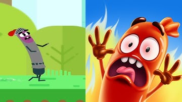 Run Sausage Run! - New Character Unlocked ROBOT - Funny Fails Android Gameplay 2018