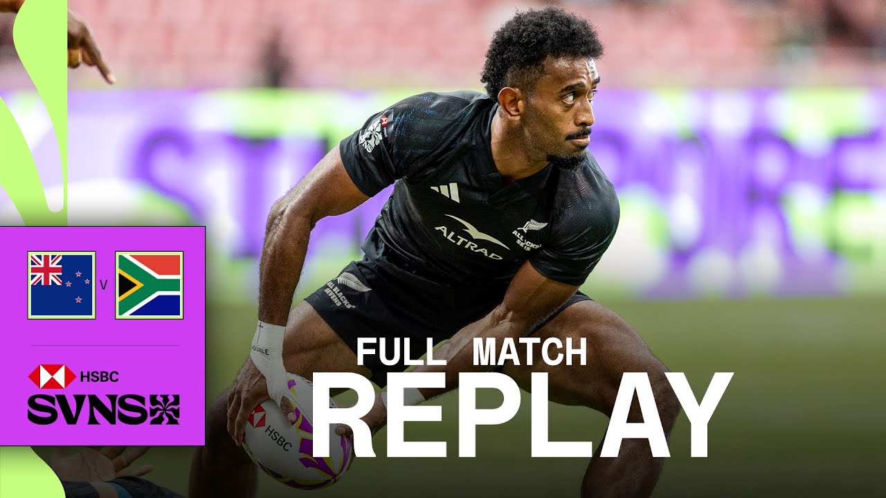 Rival CLASH for bronze 💥 | New Zealand v South Africa | HSBC SVNS Singapore 2026 | Full Match Replay