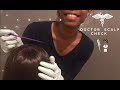 ASMR Francais 👩‍⚕ROLEPLAY MEDECIN DES CHEVEUX / CRANE 👩‍⚕ DOCTOR SCALP CHECK