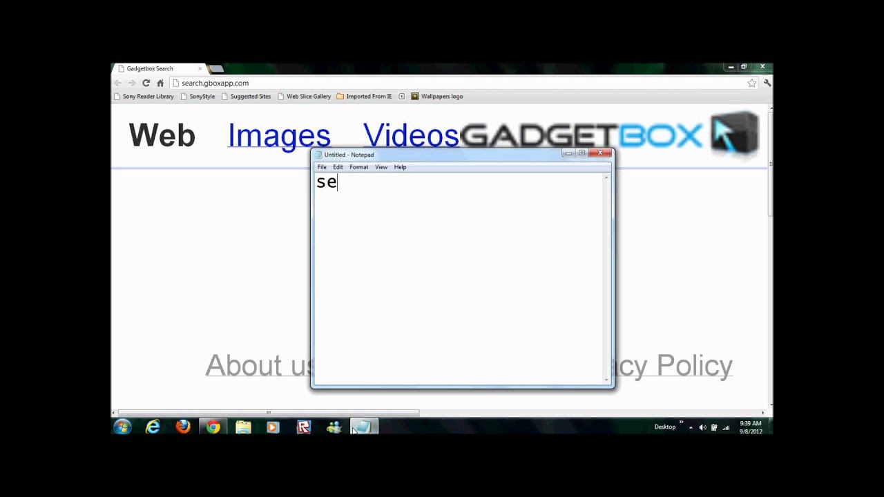 How to make Internet Screen Bigger or Smaller Window 7 ...