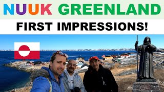 Lost in GREENLAND  Meeting locals & first impressions of Nuuk