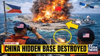 U.S. Analysts Discover Chinese Military Island Missing From Official Maps — What It's Built For...
