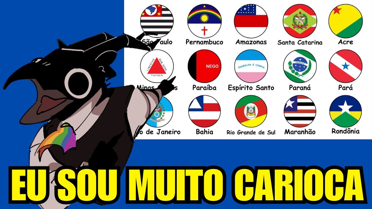 APRENDENDO SOBRE O SIGNIFICADO DE CADA BANDEIRA DO BRASIL E RINDO DE ALGUMAS - REACT NOVOS CLASSICOS