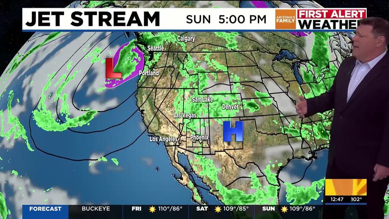 Some shower possible this weekend in northern Arizona - YouTube