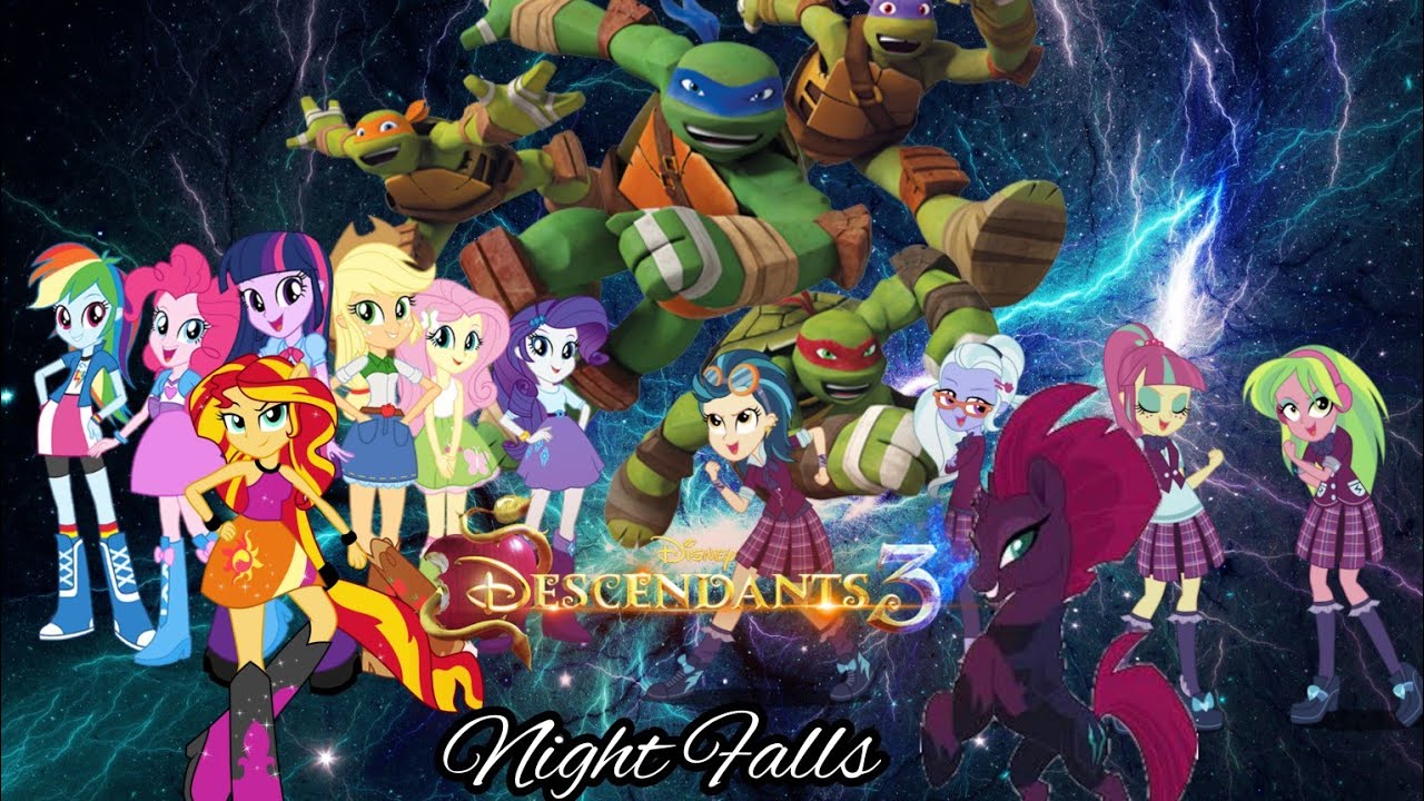 [Tmnt and mlp eg] Night Falls