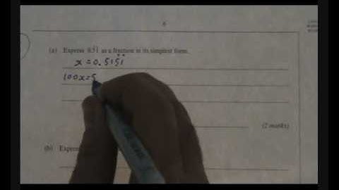 Recurring Decimals Part 2 of 2