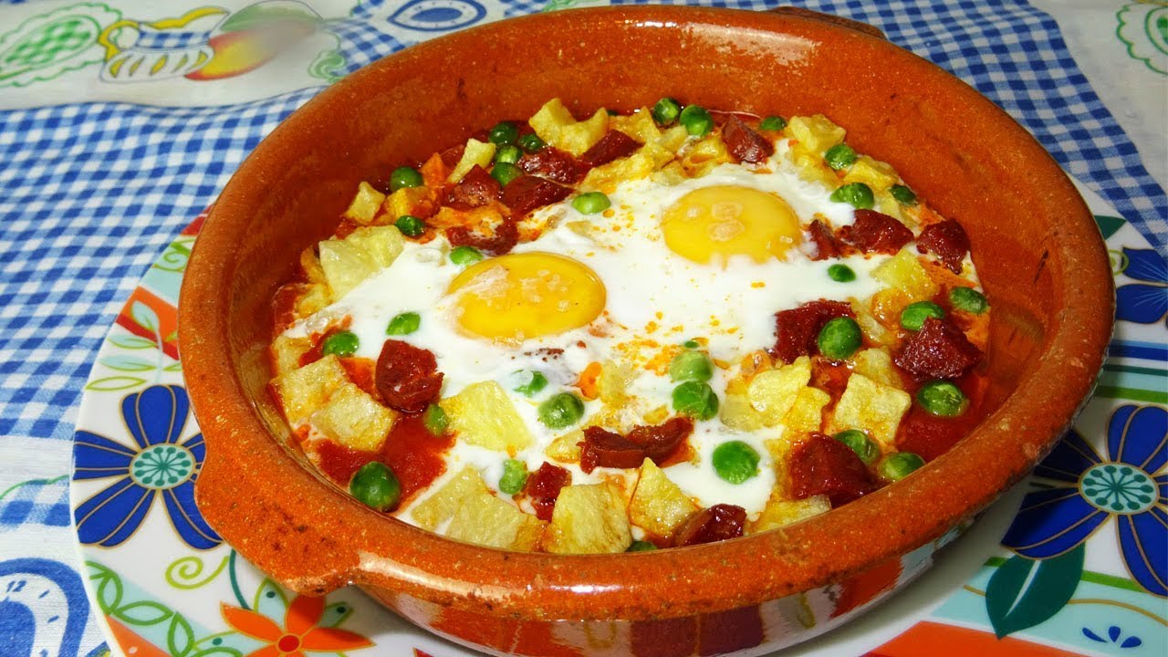 DELICIOSOS HUEVOS A LA FLAMENCA | RECETA FÁCIL - YouTube