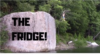 Kinzua Cliff Jump! (aggressive carp!)