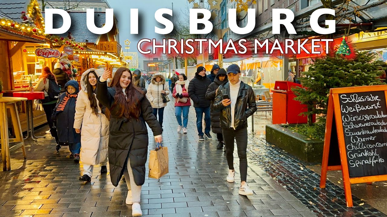 Duisburg,Germany Christmas Market 2023 | Duisburg Central Walking Tour ...