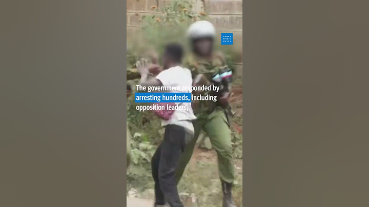 Kenyans have held a vigil for at least 20 people killed during recent protests in the country