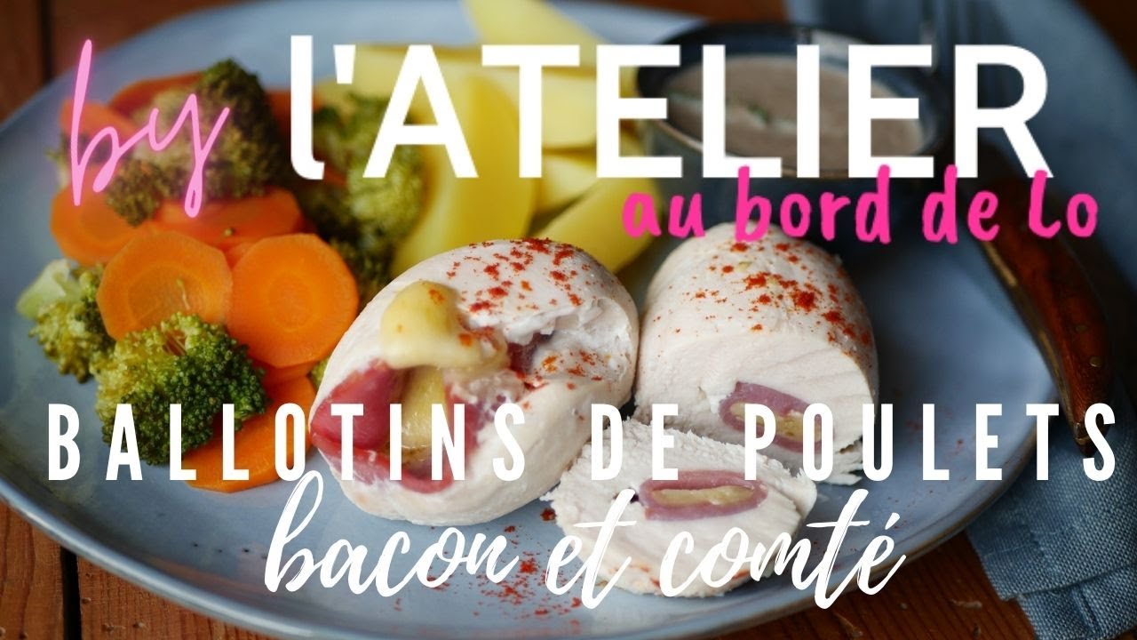 Cuisson tout en un au Thermomix, Ballotins de poulet au bacon et au Comté ...