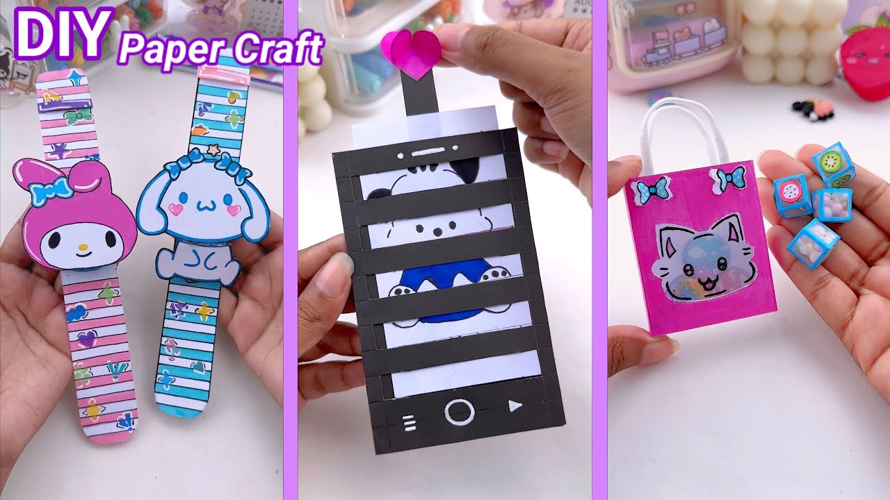 Easy Craft Ideas / DIY Miniature Crafts Idea / school supplies / how to ...