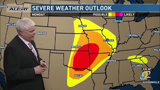 First Alert: Weather Now - Severe weather chances continue in the central U.S.