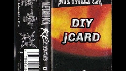 How to Make Cassette Tape DIY Jcard