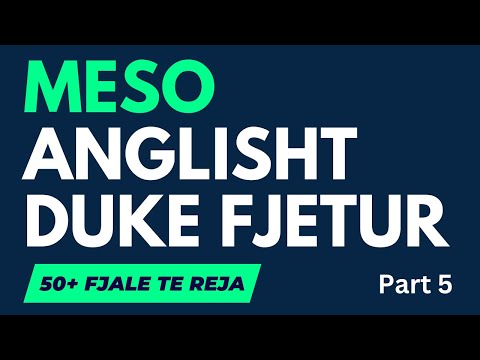 Video: Duke vazhduar në një fjali?