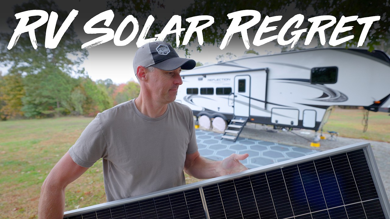 О чём я жалею, когда речь заходит о солнечной энергии для автодома!