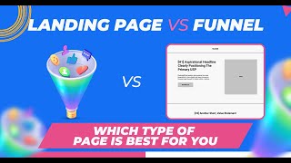 Landing Page vs Funnel - Which is best for you