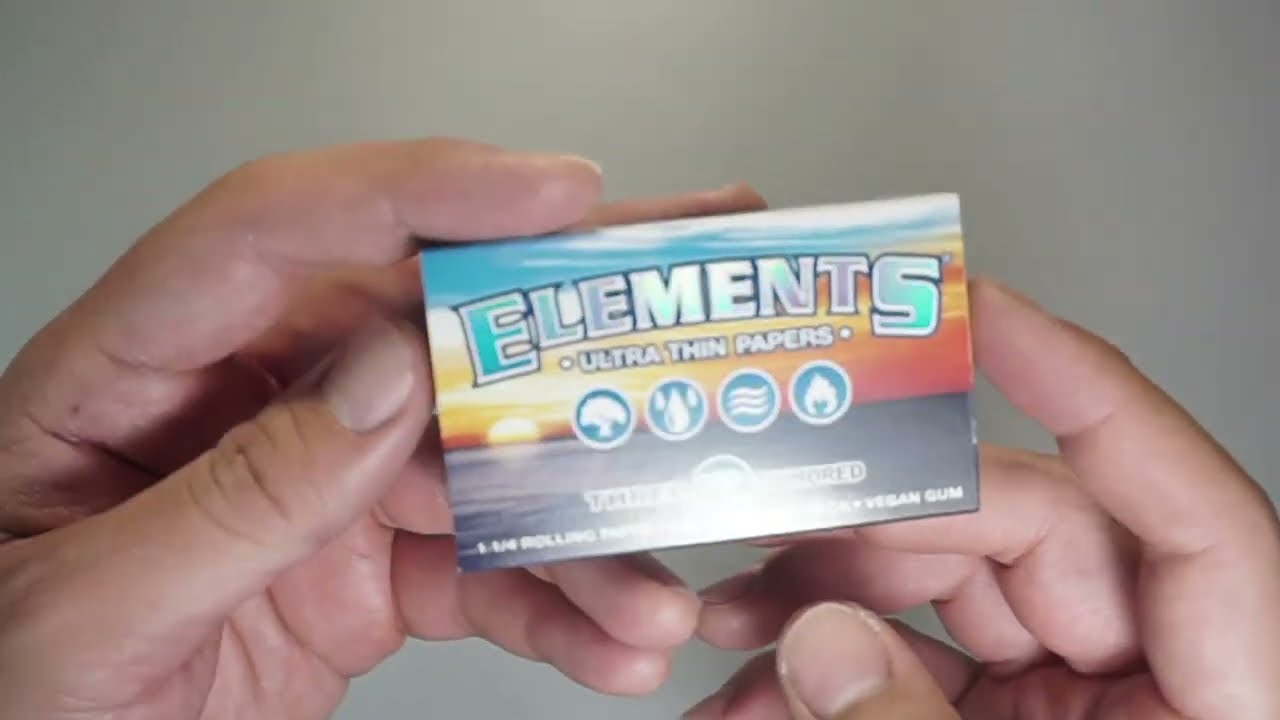 ELEMENTS ROLLING PAPERS 300 PAPERS LEAVES PACK 