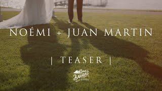 NOÉMI + JUAN MARTIN _ wedding teaser - 4K - Tópart Hotel - Balatonvilágos - wedding videography