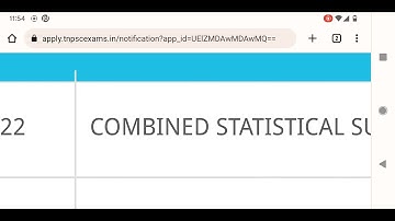 TNPSC-Combined Statistical Exam Notification to be released on Sept 15, 2022.
