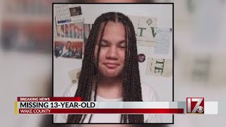 Silver Alert issued for missing Wake County teen girl