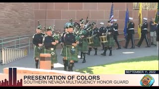Clark County Hosts 'Never Forget 9/11' Ceremonies in Downtown Las Vegas