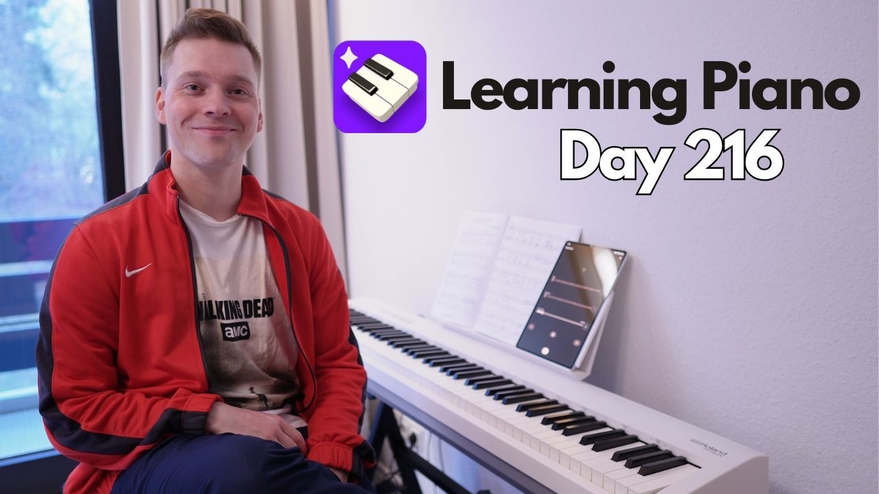 Learning Piano Day 216 - Faber Adult Piano Adventures Popular Book 1 - Can You Feel The Love Tonight