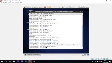 System Administrator! Linux System, Membuat Text Editor