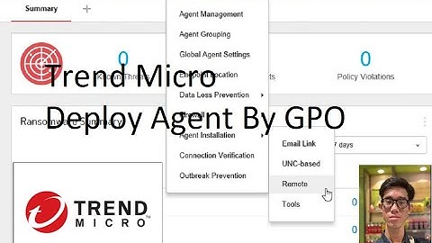 Step by step Deploy GPO Trend Micro Apex One Agent Full Tutorial