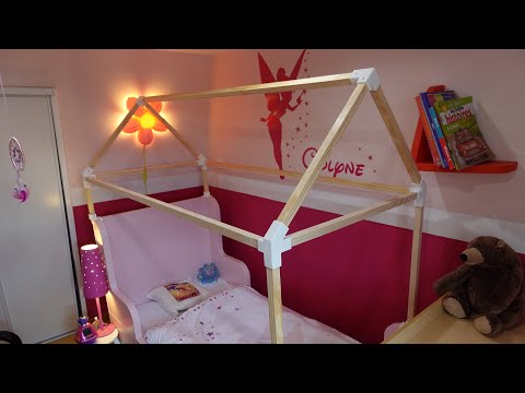 Fabriquer une structure de lit cabane pour enfant