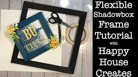 Tutorial: Shadowbox Frame by HappyHouseCreates