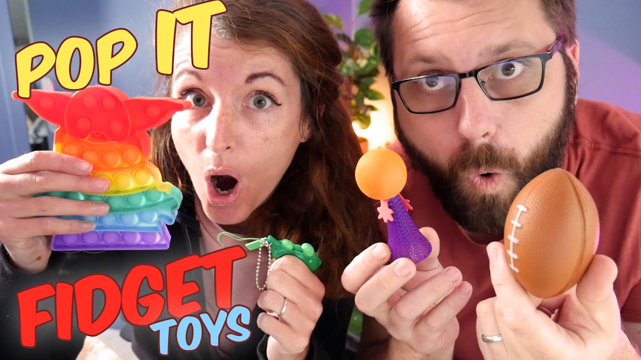 On test des Pop it et des fidget toys AMAZON 📦