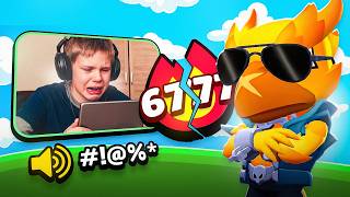 LE ROMPÍ la RACHA al JUGADOR MÁS TÓXICO de Brawl Stars