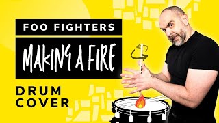 Making A Fire Drum Cover