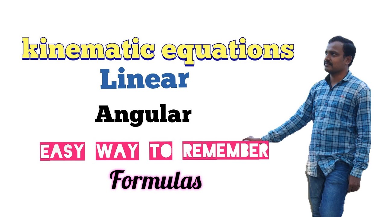 Angular And Linear Kinematics Examples