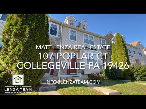 107 Poplar Ct, Collegeville, PA home video tour
