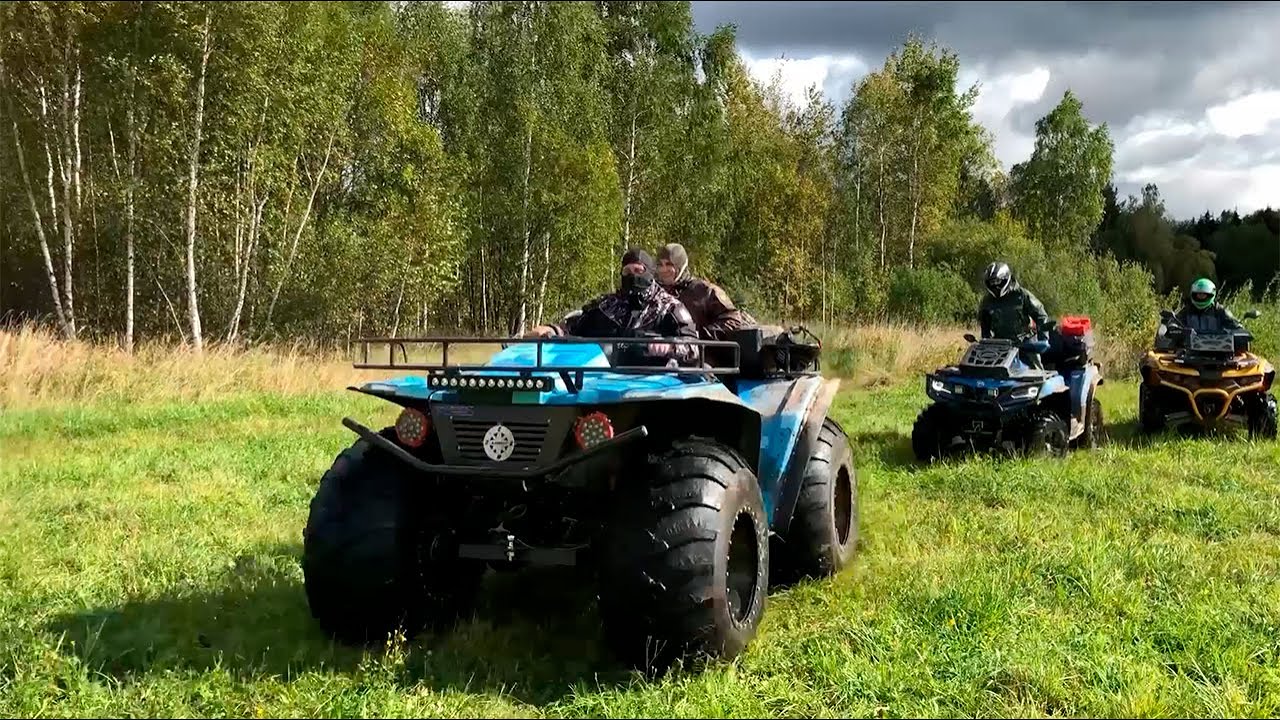Квадроцикл в газели