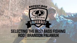 Selecting the Right Bass Fishing Rod - Brandon Palaniuk Fishing Tips