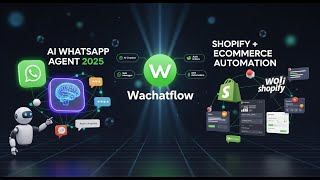 AI WhatsApp Agent for Shopify & Ecommerce | Wachatflow  | Auto Orders, Chatbot, Bulk Messages & CRM