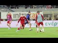 LIVE - Η προθέρμανση της ομάδας μας! / LIVE - The players are out for the warm-up!