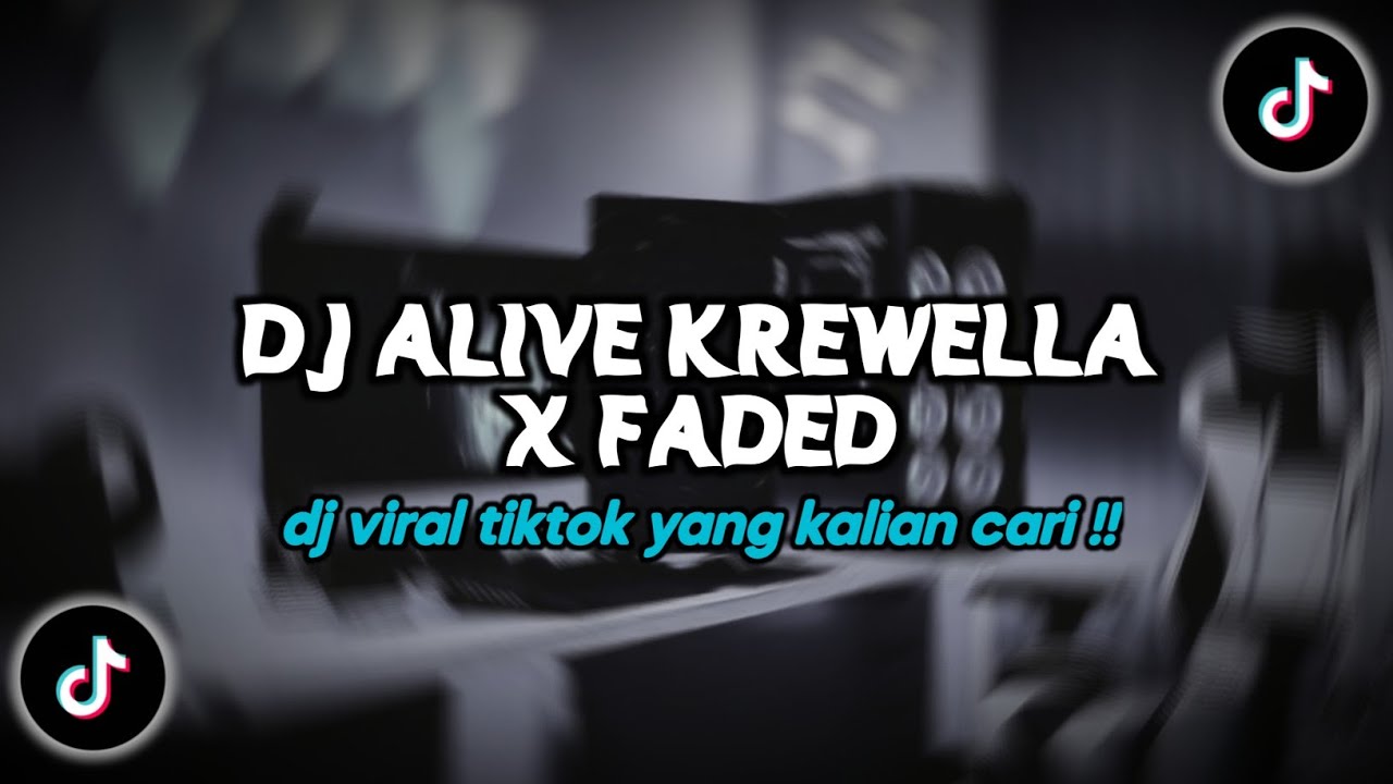 DJ ALIVE KREWELLA X FADED SLOW VIRAL TIKTOK TERBARU 2025 !!