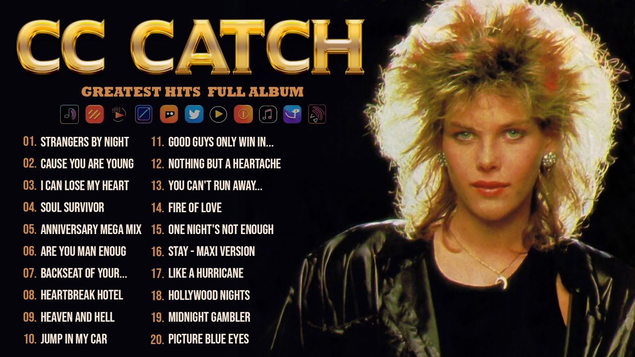 C.C.Catch Greatest Hits Full Album 2025 - CC Catch Gold Ultimate - C.C.Catch 2025 Nonstop Disco #m7