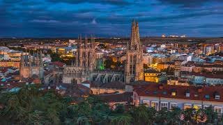 Camino de Santiago Time Lapse Series - 05: Burgos at Sunset (Sep. 25, 2020)