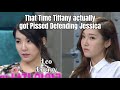 (ENG SUB) SNSD Tiffany Got Mad Trying to Protect Jessica (Girls' Generation)