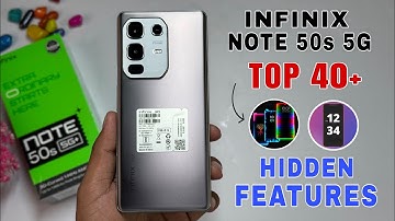 Infinix note 50s 5G Top 40++ Hidden Features | Infinix Note 50s Tips & Tricks | Infinix note 50s 5G