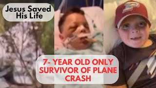 Miraculous Survival: 7 Year Old Sole Survivor After a Deadly Plane Crash