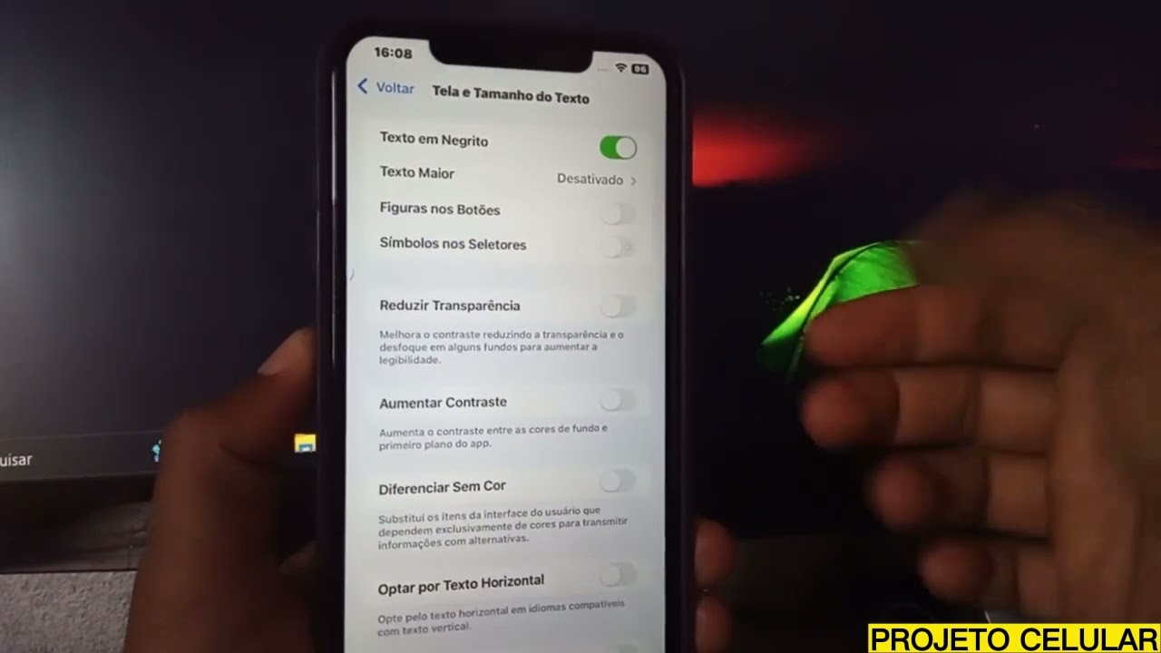 COMO MELHORAR A VISIBILIDADE NO IPHONE