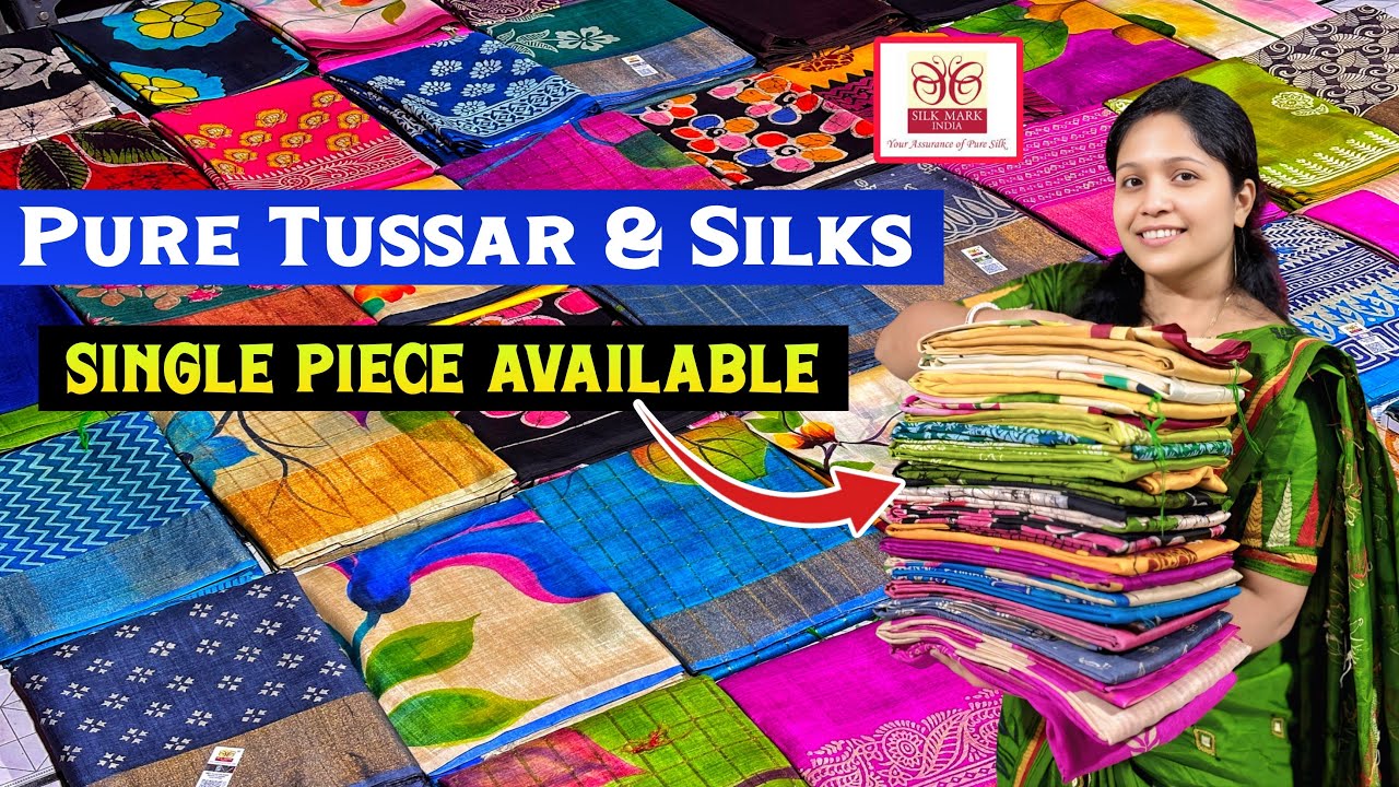 Pure Tussar Silk | Bishnupuri Silk | Murshidabad Silk || New Collections