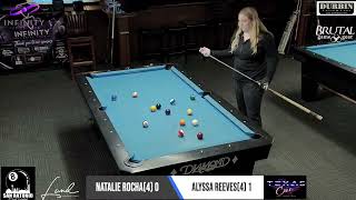 Natalie Rocha vs Alyssa Reeves | 2026 Infinity Ladies Tour 8 Ball Edition